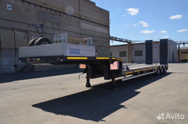 Полуприцеп трал (тяжеловоз) Политранс ТСП 94183, 2023