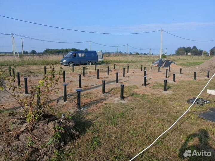 Свайный фундамент под ключ