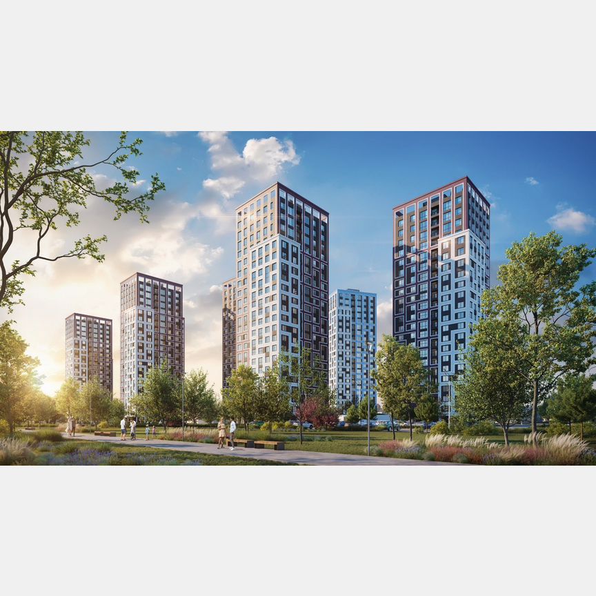 2-к. квартира, 59,9 м², 11/23 эт.