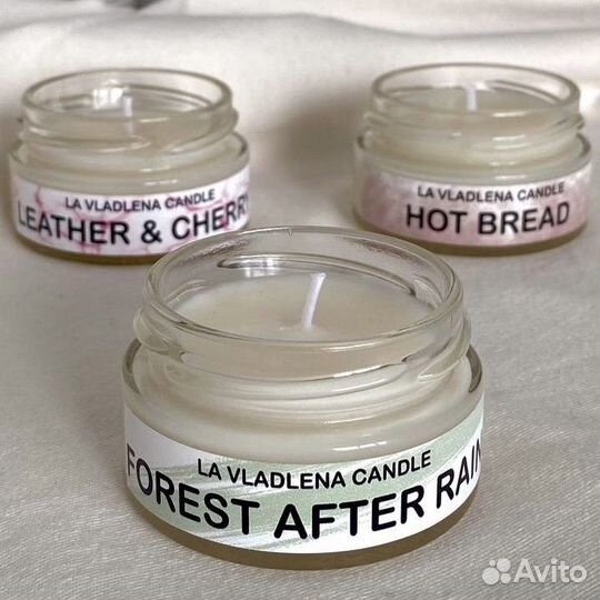 Соевые ароматические свечи