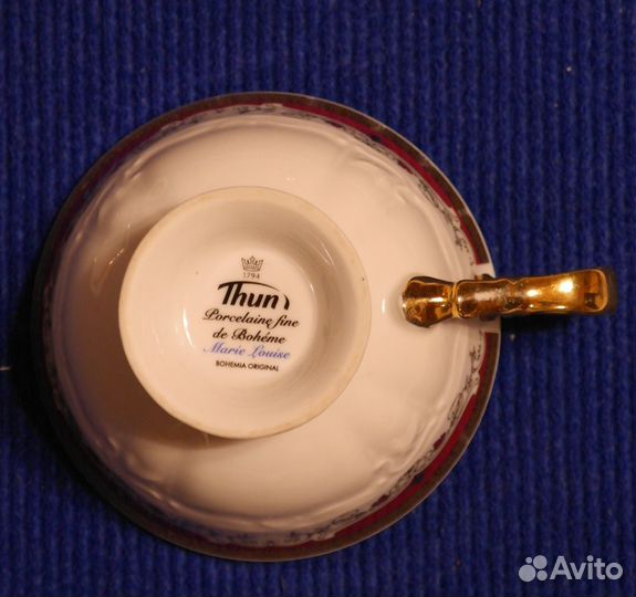 Чайная пара Marie Louise. Thun. Bohemia