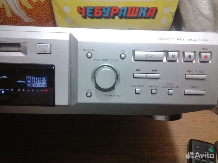 MD-дека Sony MDS-JE640