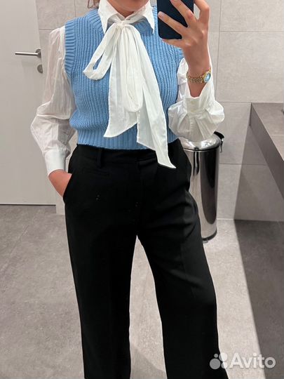 Жилет вязаный H&M