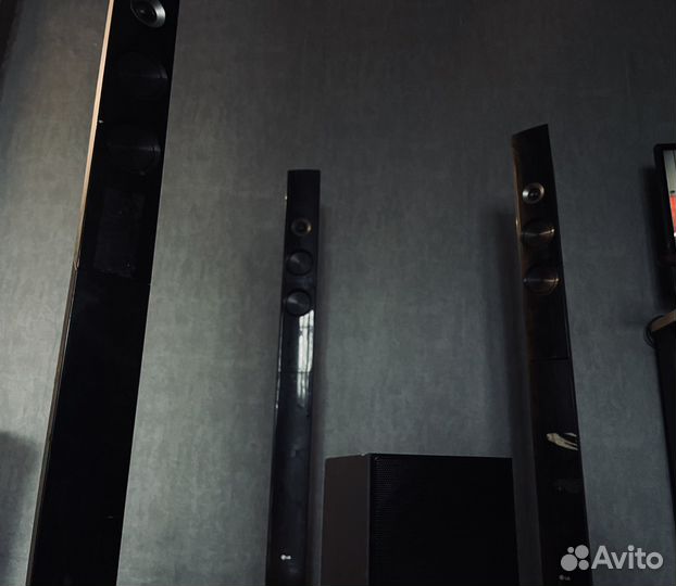 Колонки и subwoofer от домашнего кинотеатра LG