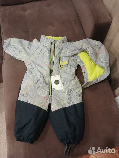 Зимний комбинезон 80 для мальчика
