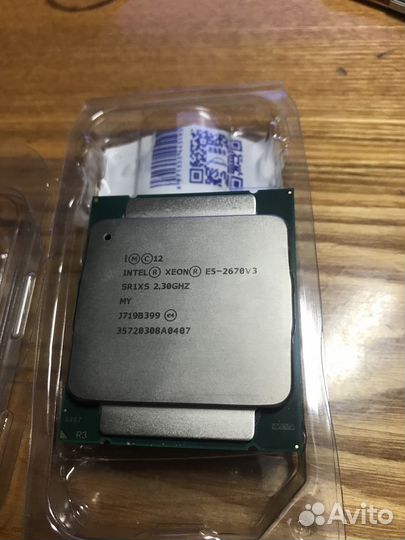 Комплект Xeon 2670v3 + мат. плата X99 + 8+8Gb DDR4