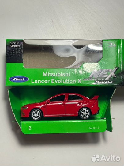 Mitsubishi lancer evolution Welly