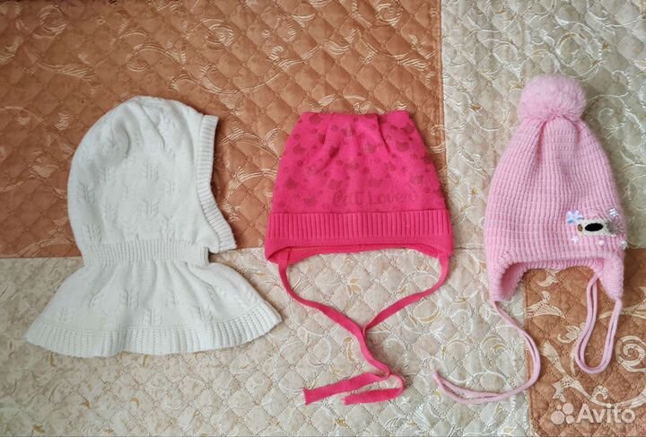 Шапки на 2-4 года
