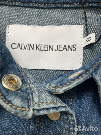 Джинсовая рубашка Calvin Klein новая оригинал