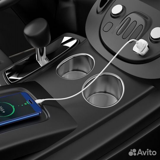 Автомобильное зарядное устройство borofone BZ12A L