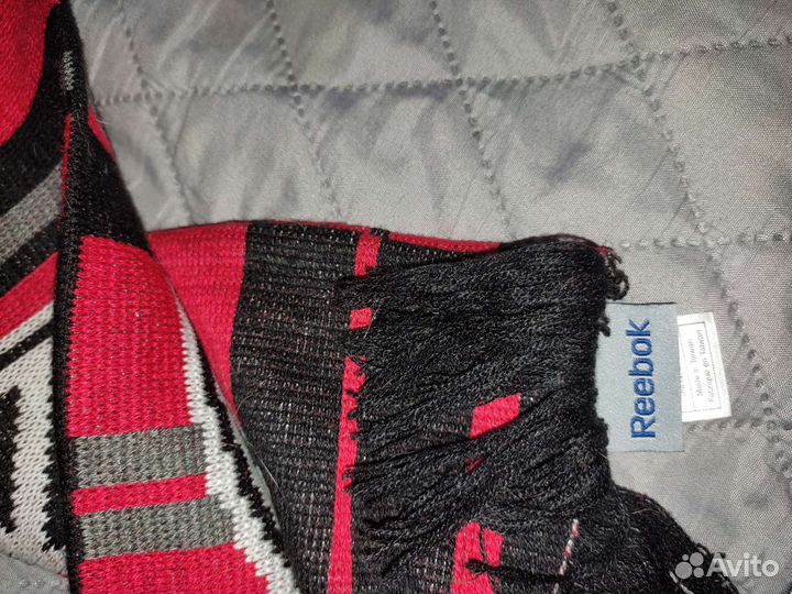 Шарф клубный кхл фирмы Reebok