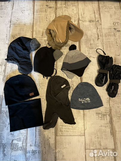 Шапки adidas,gulliver 50/52 пакетом