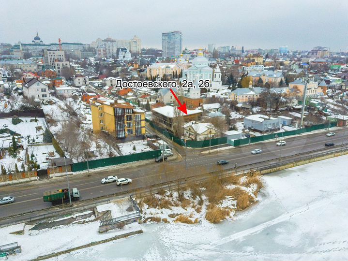 Здания более 1000 м² на 6 сотках в центре Воронежа