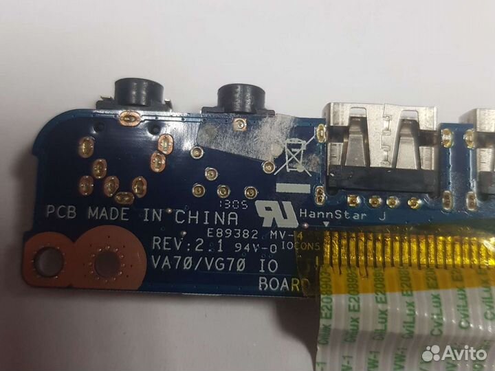 Доп плата Usb Ноутбука acer v3-771