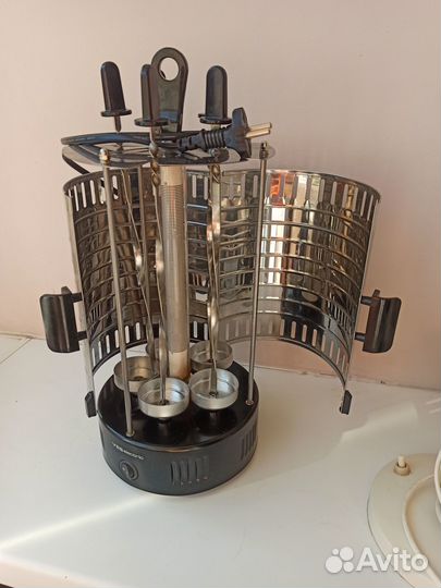 Вертикальный гриль-шашлычница