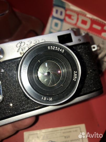 Фотоаппарат фэд-2 коробка