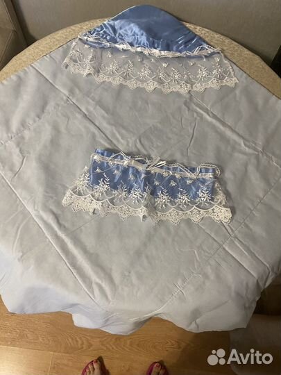 Летний конверт на выписку для мальчика