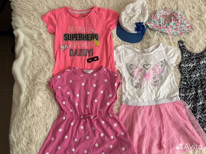 Пакет вещей на девочку 104/110