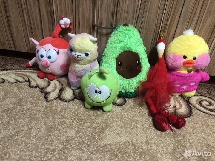 Мягкие игрушки(цена за все)
