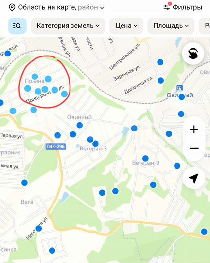 Участок 6 сот. (СНТ, ДНП)