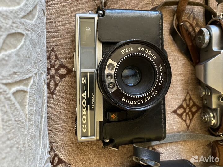 Плёночные фотоаппараты СССР камера СССР