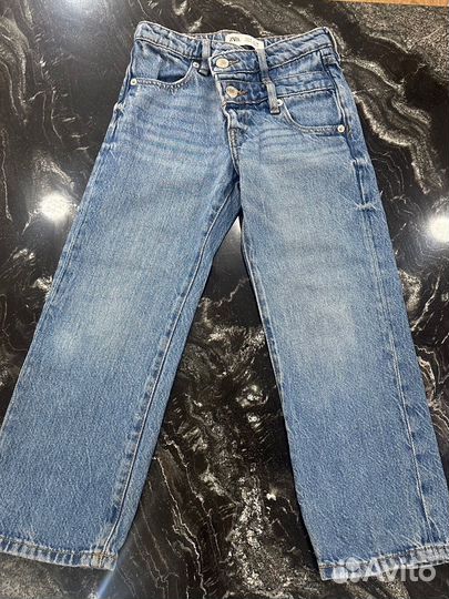 Джинсы и юбка-шорты Zara на 110-116 оригинал