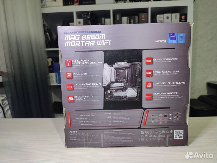 Материнская плата MSI B660m mortar wifi DDR5