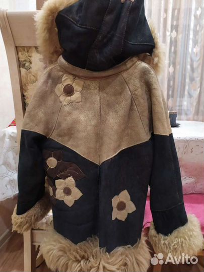 Дубленка детская