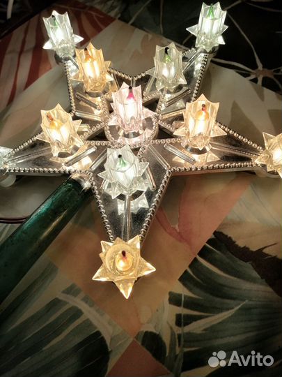 Звезда на верхушку ёлки СССР