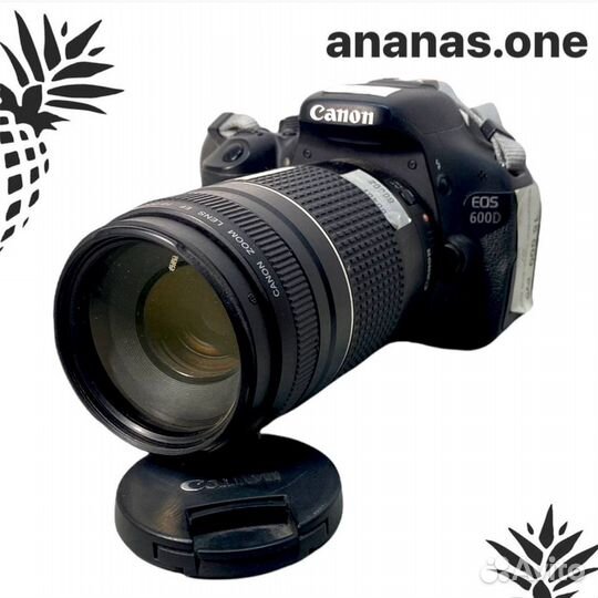 Фотоаппарат Canon EOS 600D 55-250mm