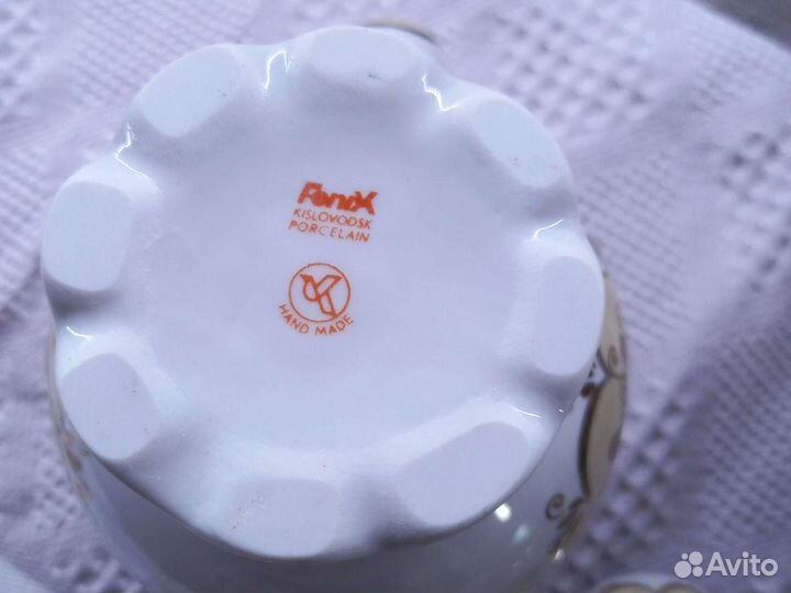 Кисловодский перламутровый фарфор. Ручная работа