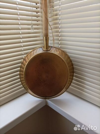 Латунный таз для варенья