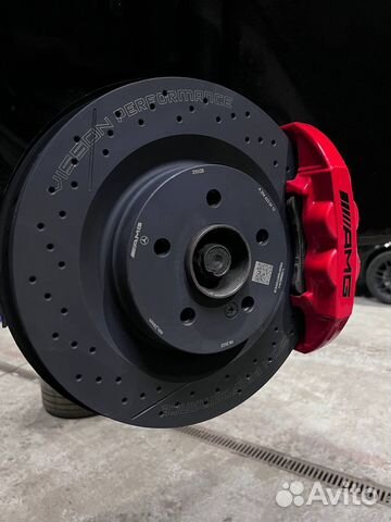 Задние тормозные диски W204 C63