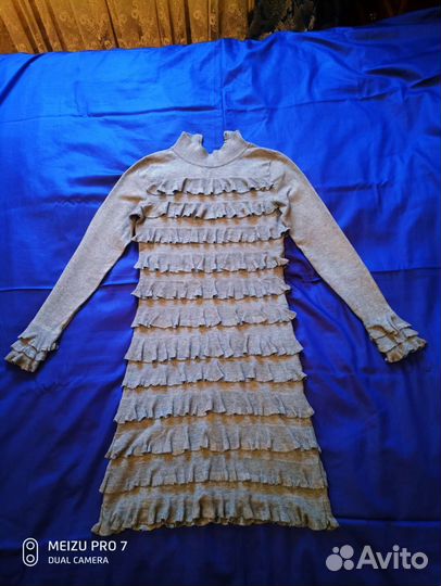 Платье известного бренда Италия трикотаж вискоза