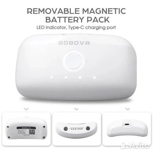 Аккумулятор для шлема oculus quest 2 bobovr B2