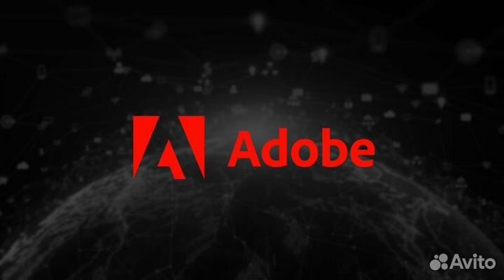 Adobe Creative Cloud Лицензия + Нейросети 1/12 Мес