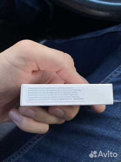 Новый оигинальный провод lighting iPhone usb запеч