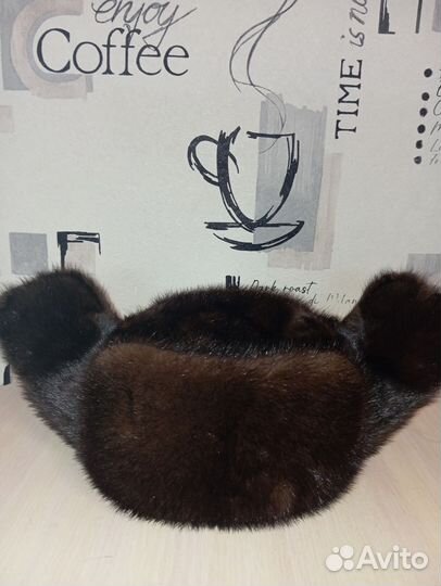 Шапка норковая женская