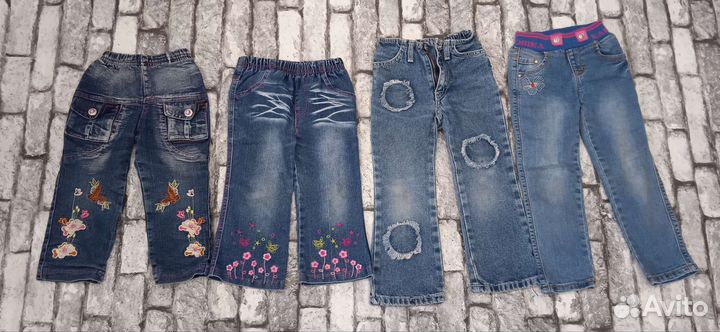 Пакетом вещи для девочки рост 86,92,98