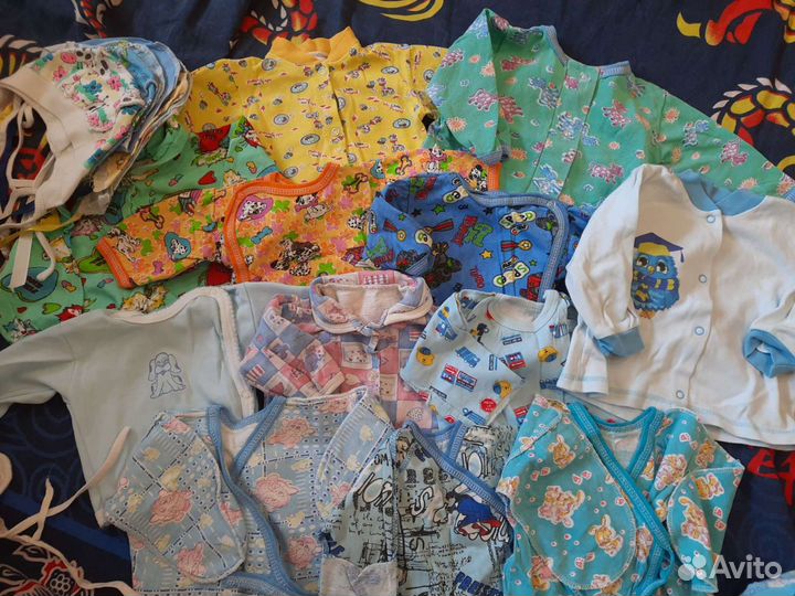 Коробка (2пакета) одежды с рождения, шезлонг