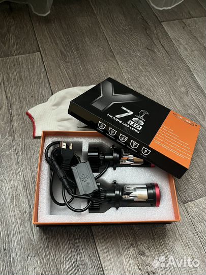 Bi LED линзы H4