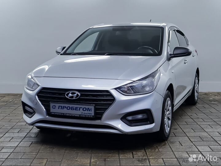 Hyundai Solaris 1.4 AT, 2018, 124 446 км