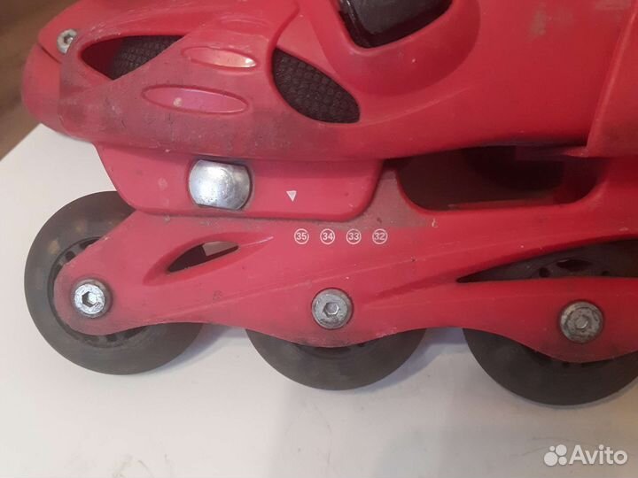 Ролики раздвижные 32-35