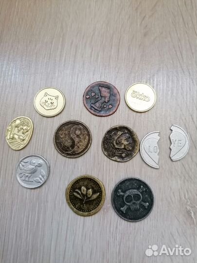 Монеты магнит