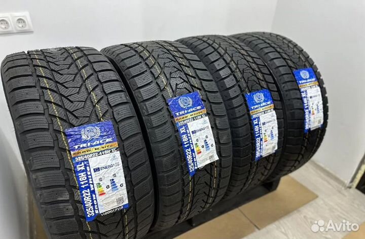 Tri Ace Snow White 285/45 R22 и 325/40 R22 113J