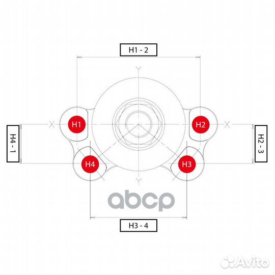 Шаровая опора L/R (старый арт. CBG-65) CB0083 CTR
