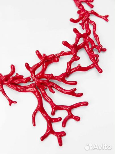 Колье ожерелье Zara кораллы