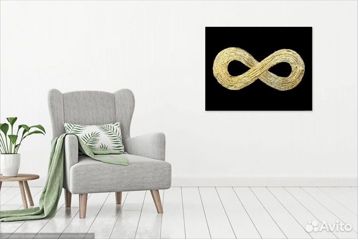 Интерьерная картина на стену холст Бесконечность