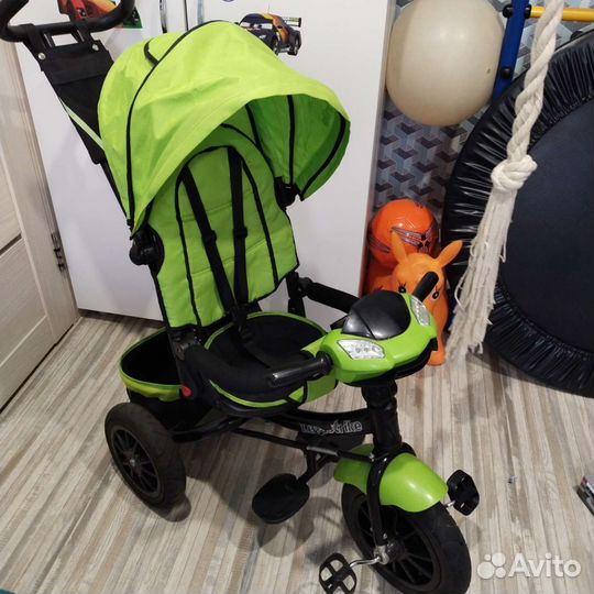 Трехколесный велосипед коляска