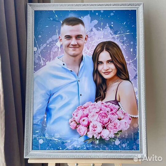 Печать по фото на холсте на заказ
